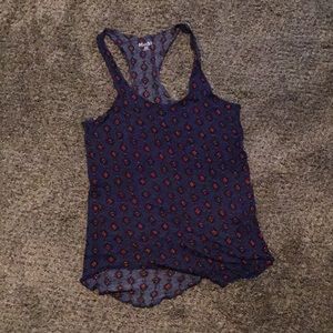 Junior’s racerback tank top